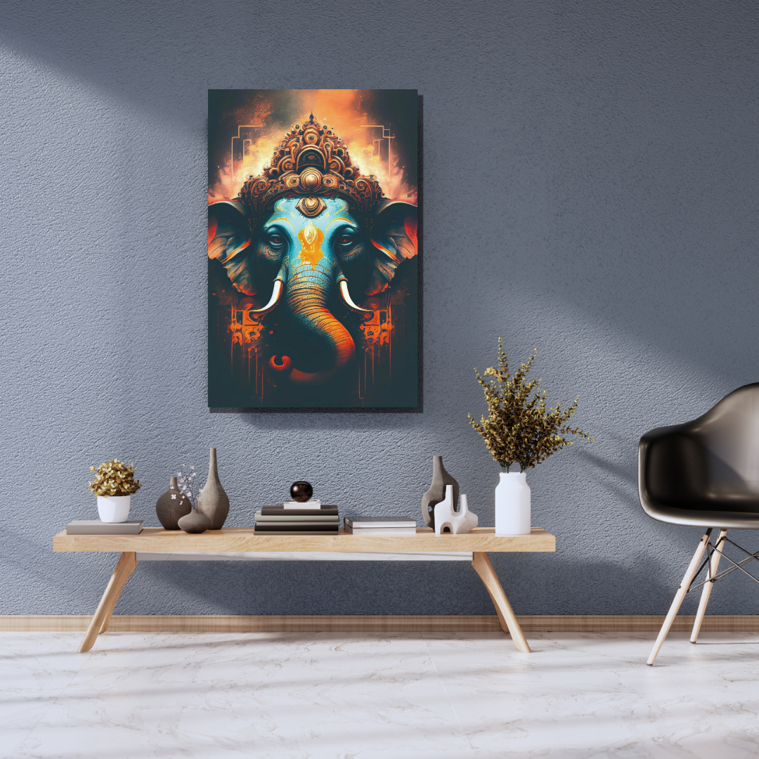 Ganesha Canvas Print