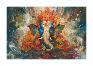 Ganesha Canvas Print
