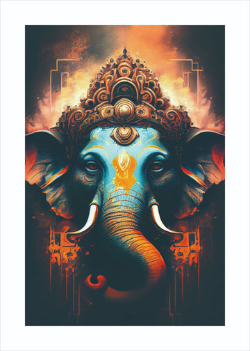 Ganesha Canvas Print
