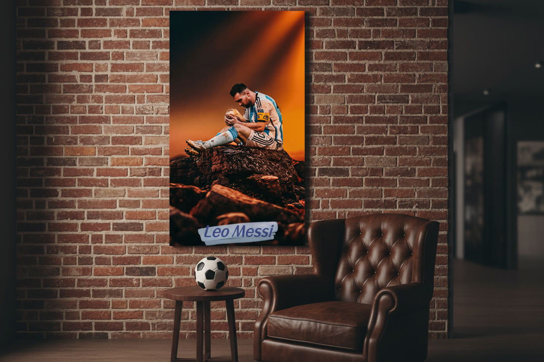 Lionel Messi Canvas Print